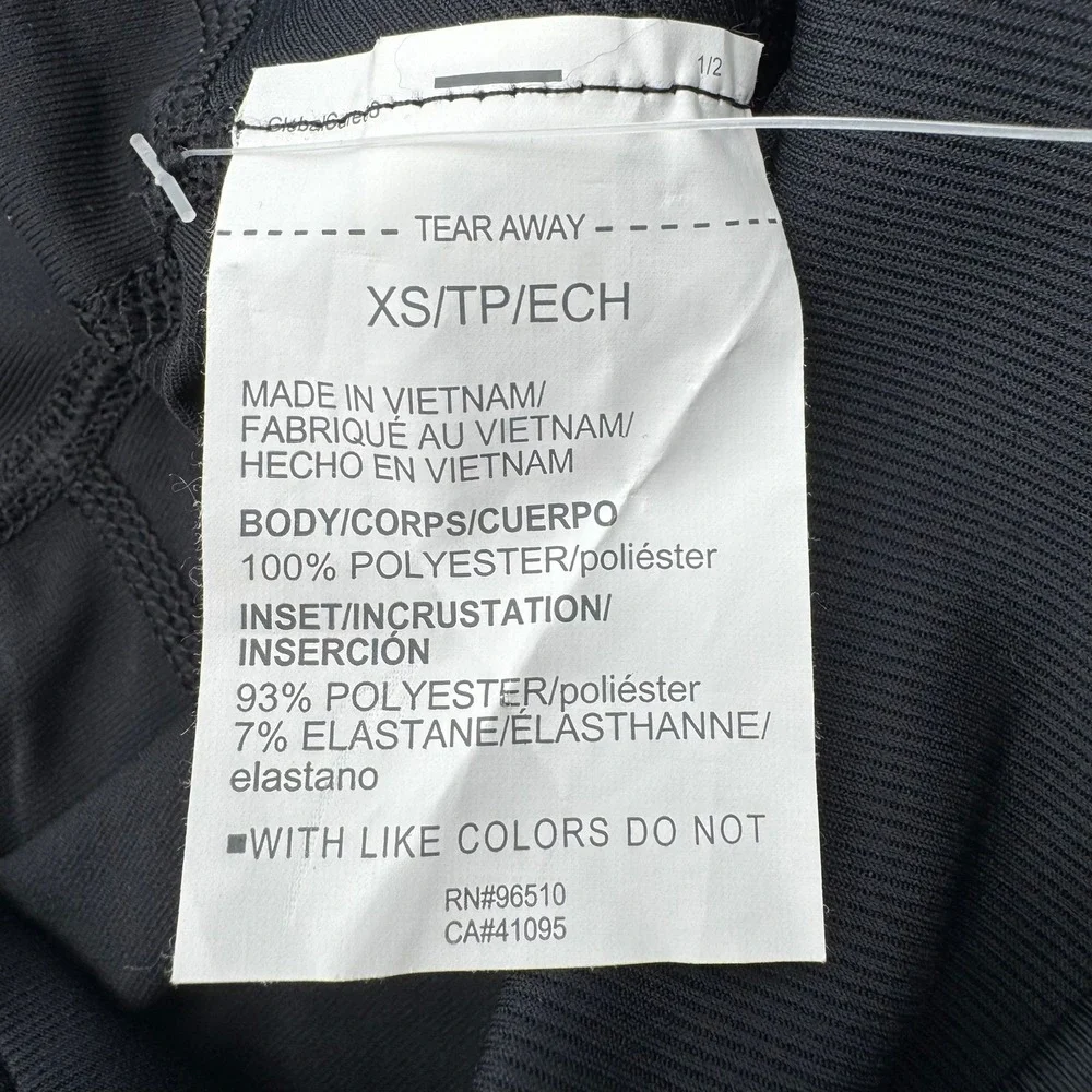 UNDER ARMOUR NWT Women's XS Black‎ Vanish Crop Leggings UA HeatGear Compression